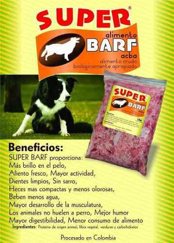 Alimento Natural Barf Comida Mas Saludable Para Su Mascota