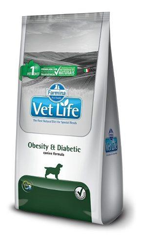 Alimento Para Perro Obesity Y Diabetic Vet Life Todas Las Ra