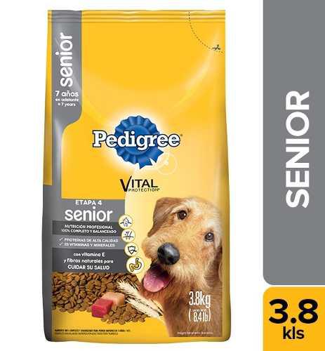 Alimento Para Perro Pedigree Senior X 3,8kg