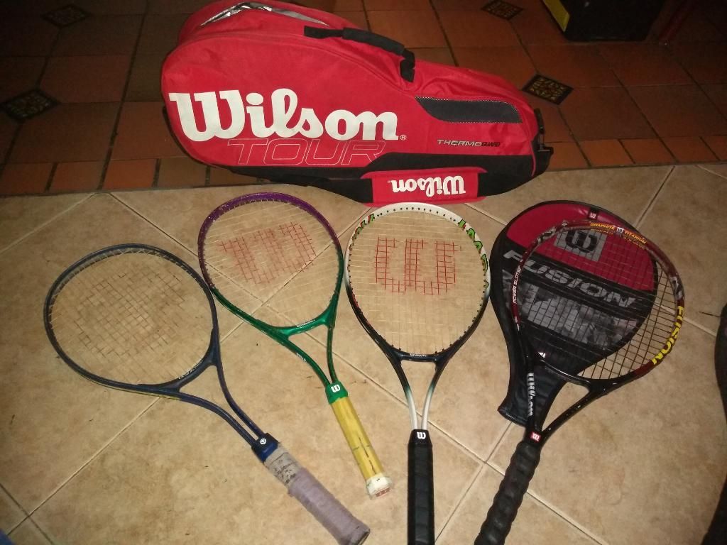 3 Raquetas Tenis Wilson