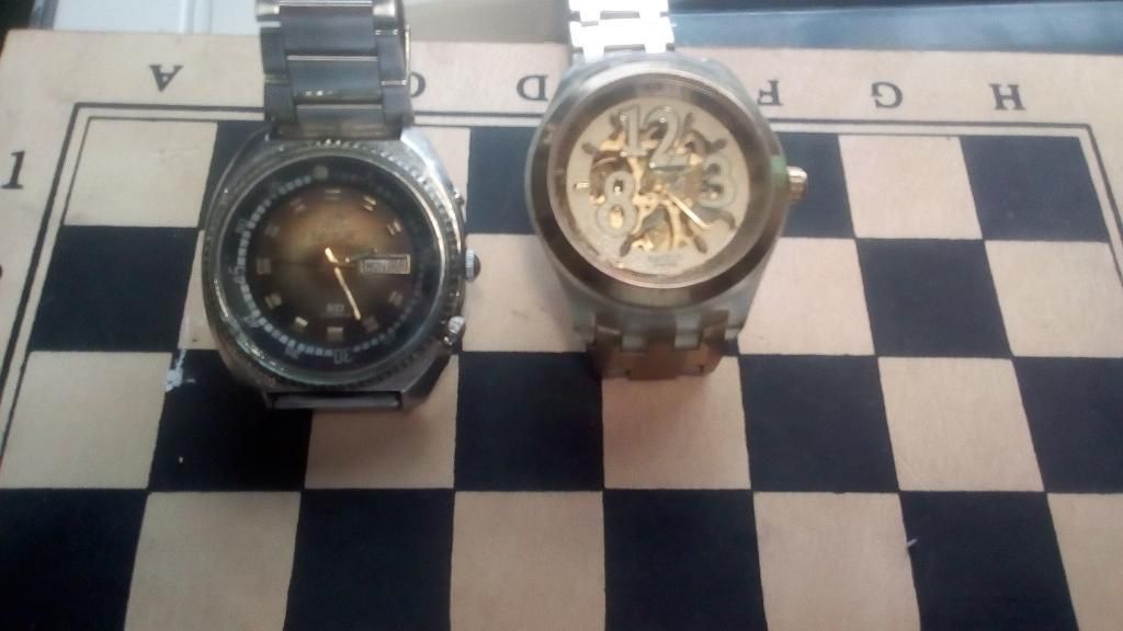 2 Clásicos Relojes Automaticos