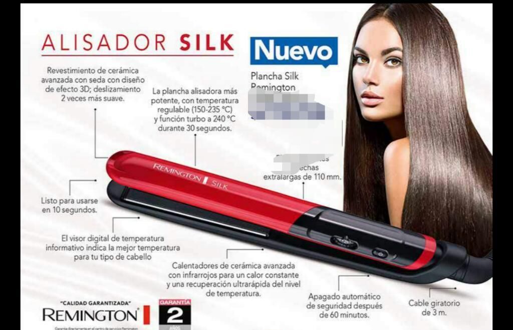 Plancha Remington Silk