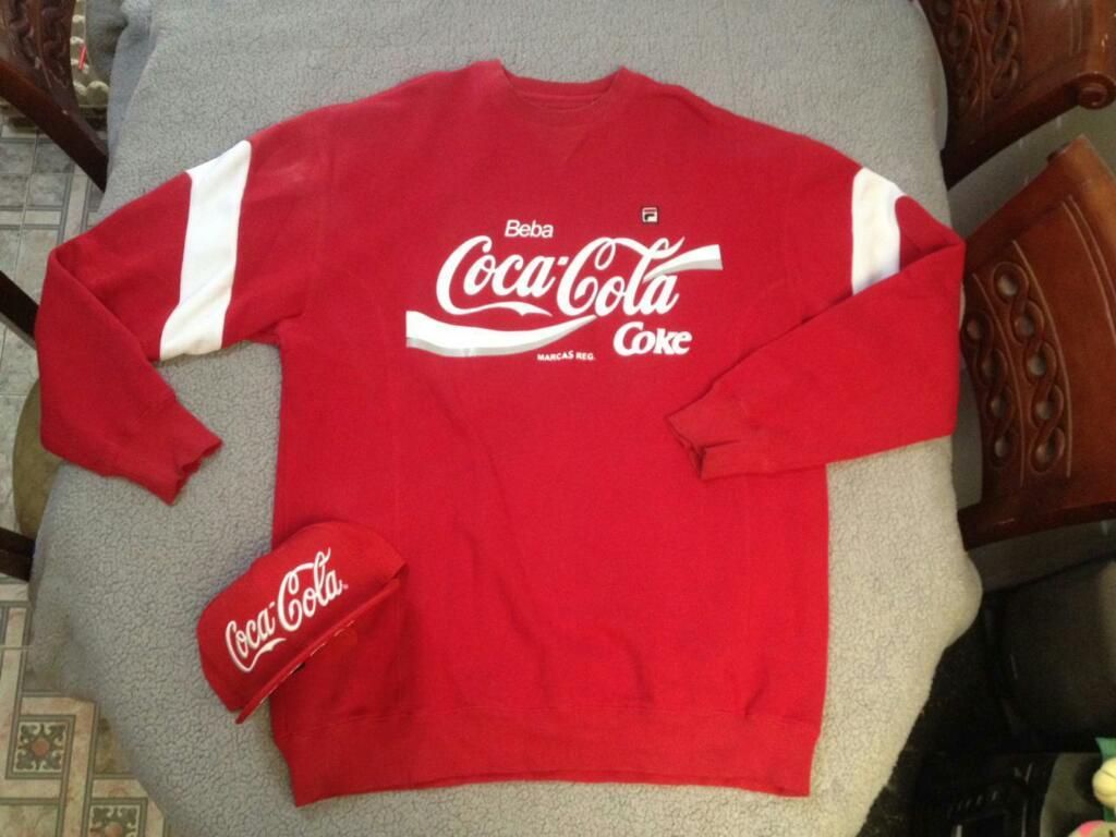 Saco fila cocacola