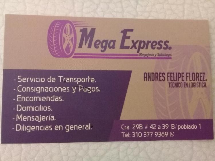 Servicios de Mensajeria (Mega Express)