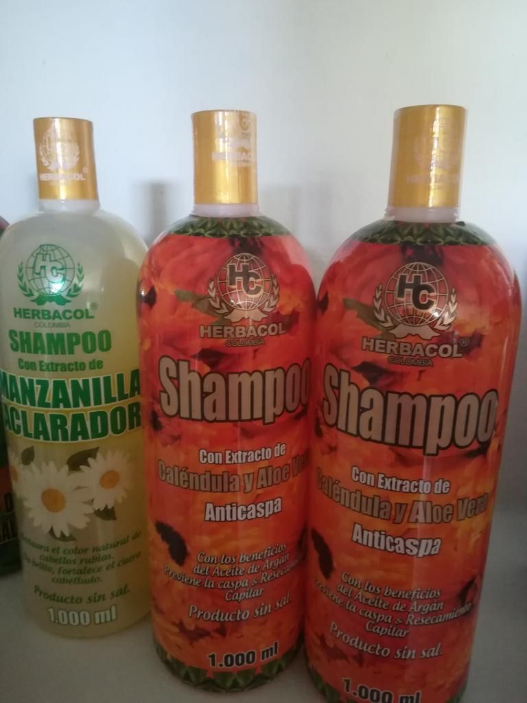 Shampoo Anticaspa Herbacol Litro