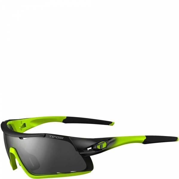 Tifosi Davos Gafas De Ciclista- Negro/Neón Verde- 3 lentes