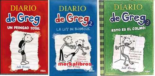 Trilogia Diario De Greg X 3 Libros Libros A Eleccion Nuevos