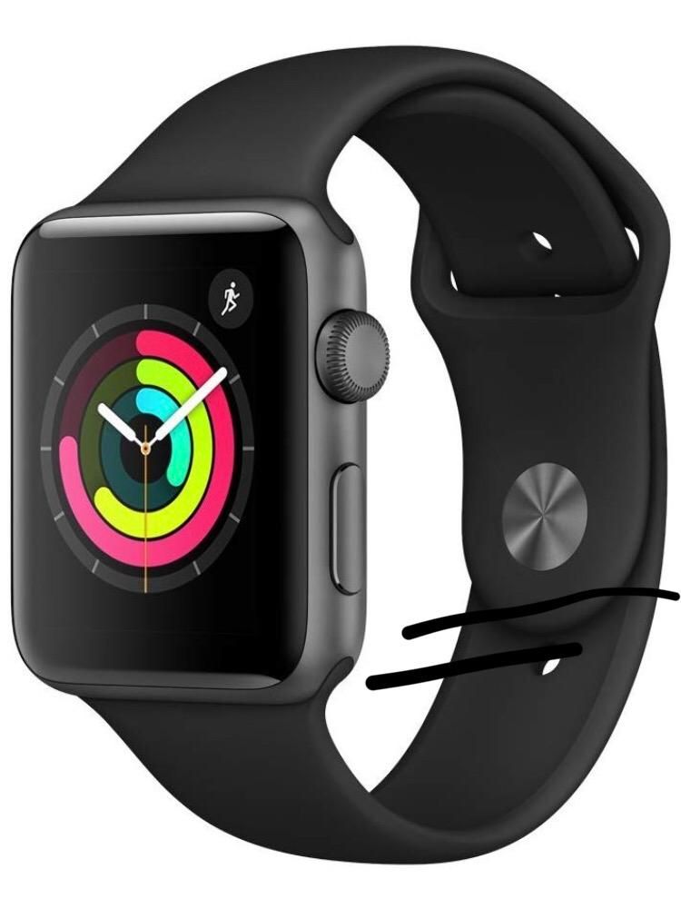 Apple Watch 42Mm Series 3 Space Gray