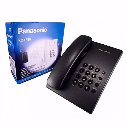 Telefono Panasonic Fijo Mesa Alambico Ts500 Orginal Garantiz