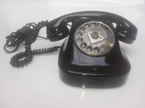 Teléfono Bulgaro Negro Antiguo