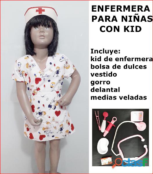 Venta de disfraz NUEVOS de enfermera para las niñas en