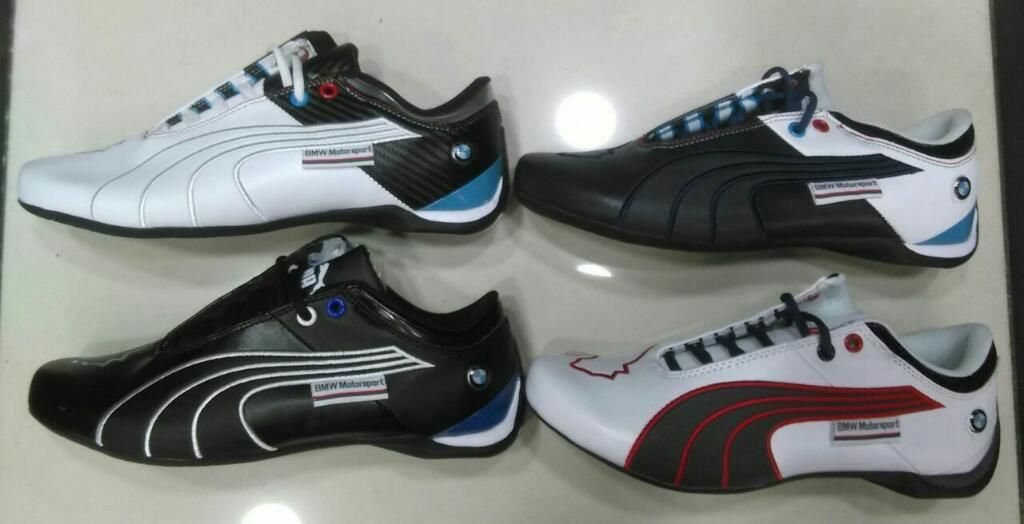 Zapatillas Puma Bmw 4 Colores Cuero