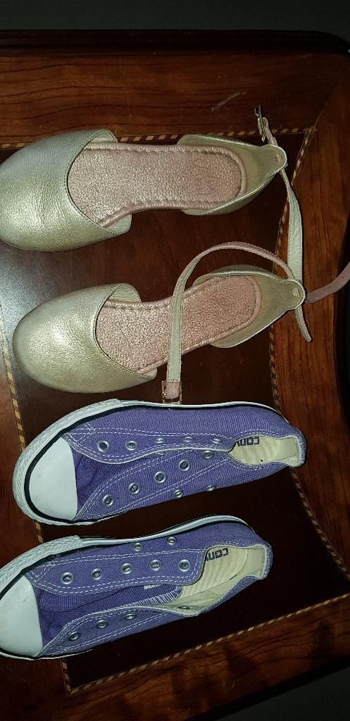 Zapatos Niña Velez Y Converse