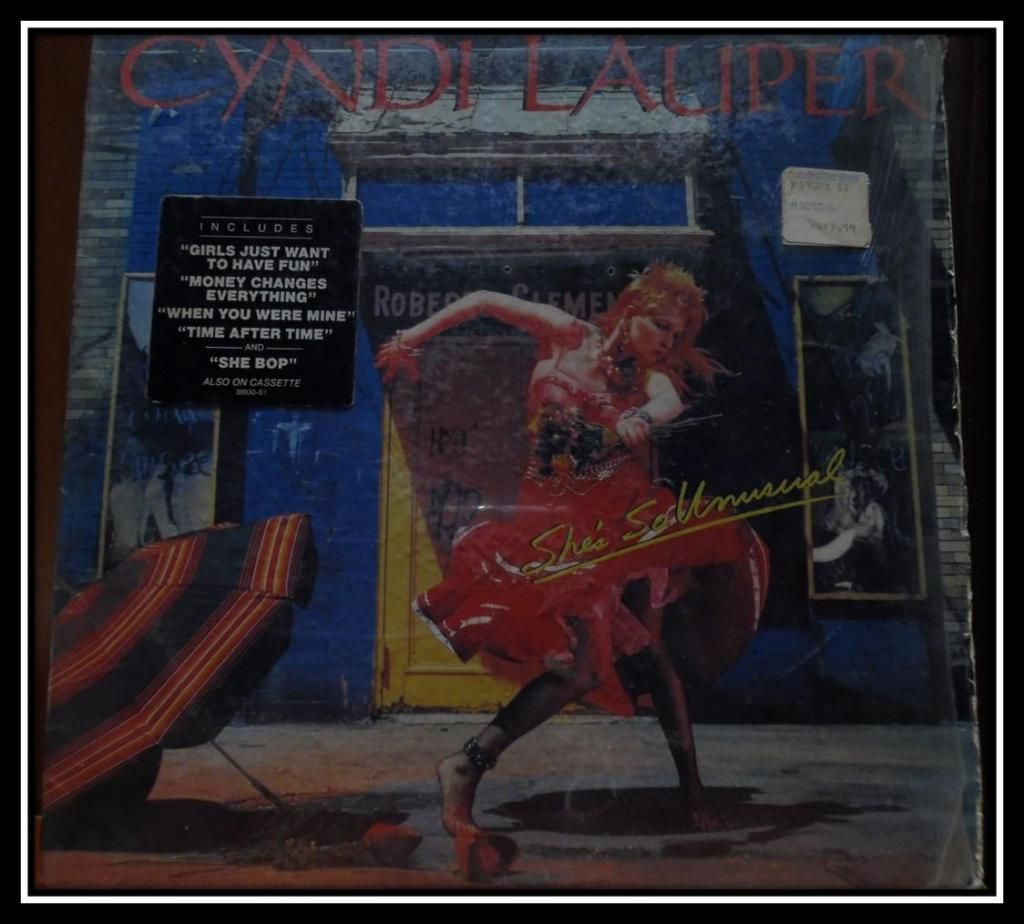 Cyndi Lauper She's So Unusual. Lp, Vinilo