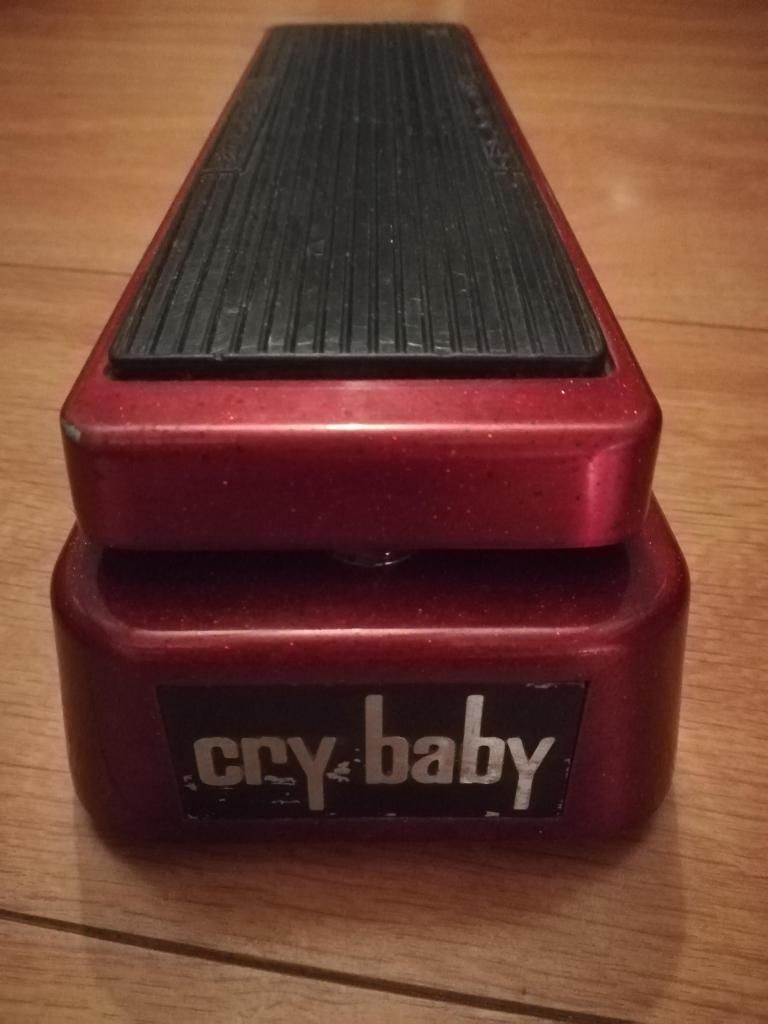 Dunlop Wah Cry Baby Gcb95 Red Sparkle edición limitada