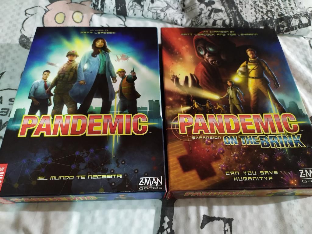 Juego de Mesa Pandemic Expansion.