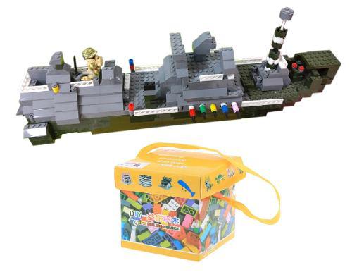 Armatodo Tipo Lego Barco Naval 604 Piezas Nuevo