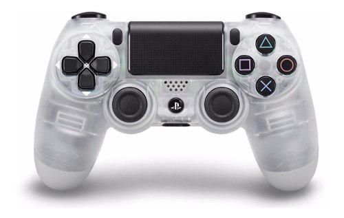 Control Ps4 Dualshock 4 Crystal + Grips. 2da Generación