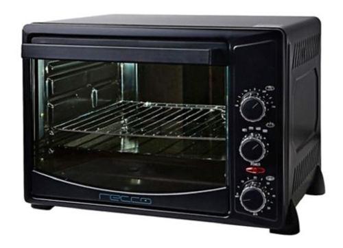 Horno Tostador 25 Litros Negro Recco Para Cocinas Hc.