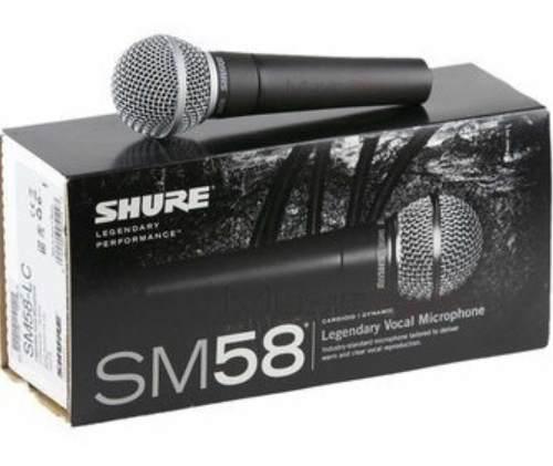 Micrófono Alambrico Shure Sm58