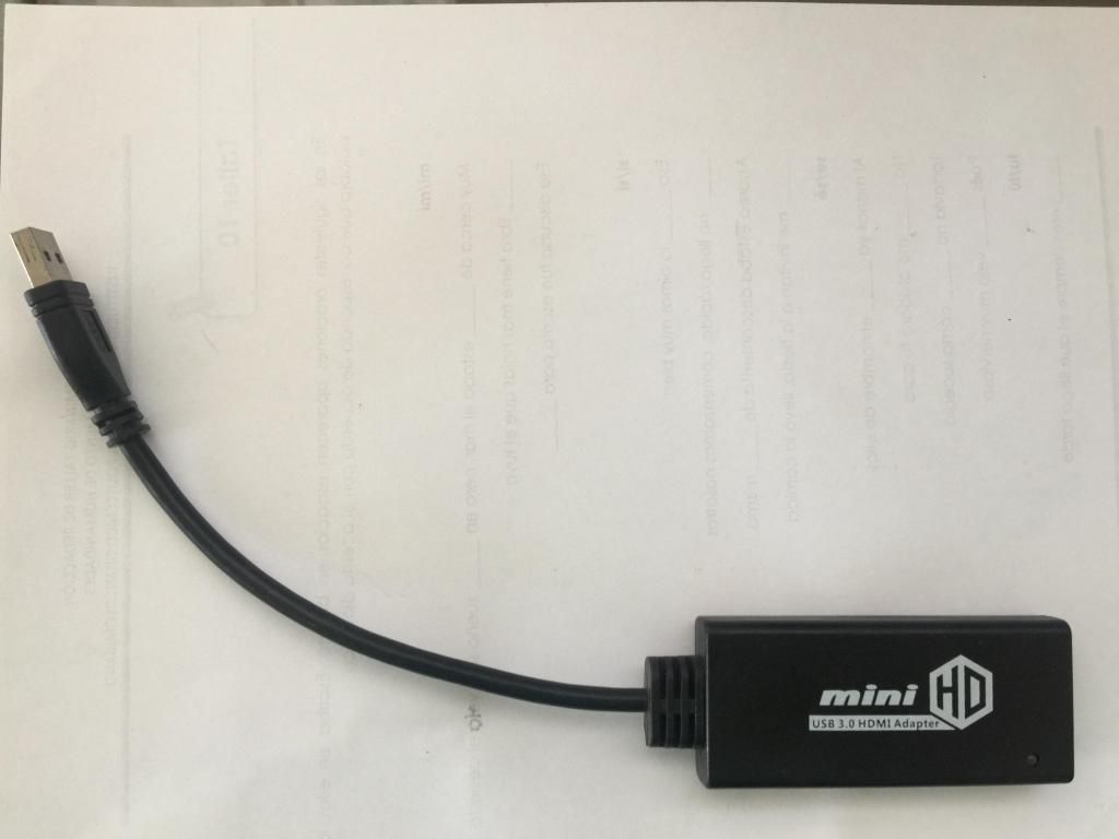 ADAPTADOR USB 3.0 HDMI 