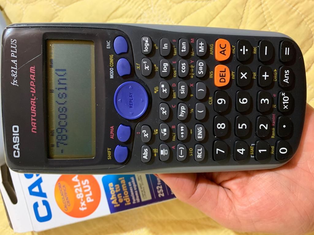 Calculadora Cientfica Casio Fx82 LA PLUS