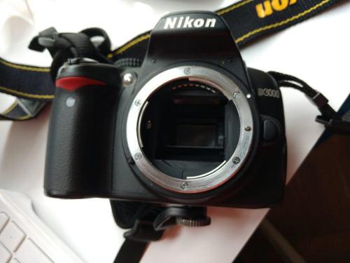 Camara Digital Nikon D3000 Excelente Estado