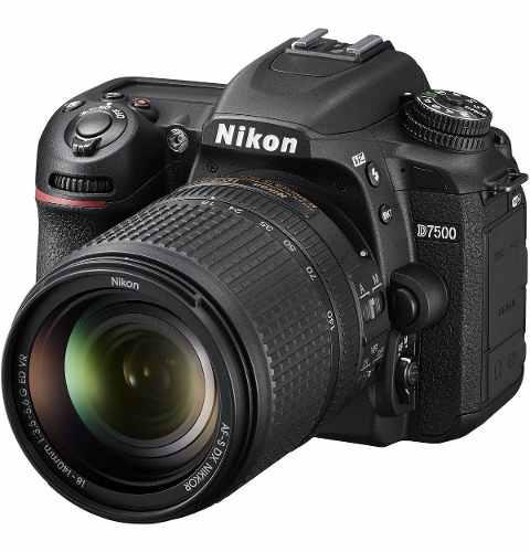 Camara Nikon D7500 Kit 18-140mm Vr Dx 24.2mpx Wifi,vide 4 K.