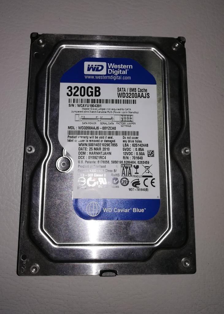 Disco D Sata 320 Gb