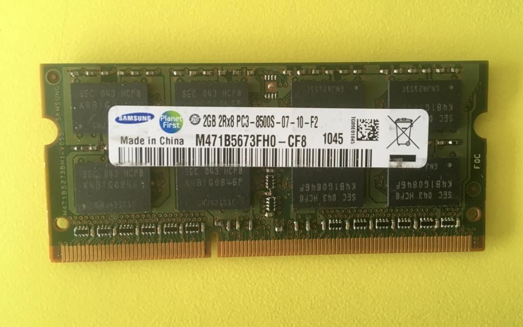 Memoria RAM 2Gb Samsung