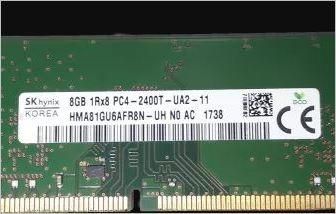 Memoria RAM PC4 8GB, 