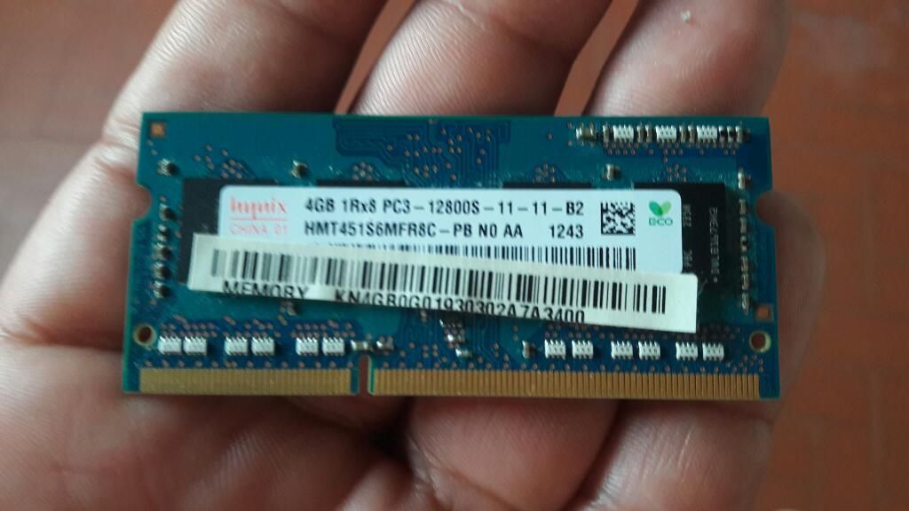 Memoria Ram Ddr3 Portatil 4gb