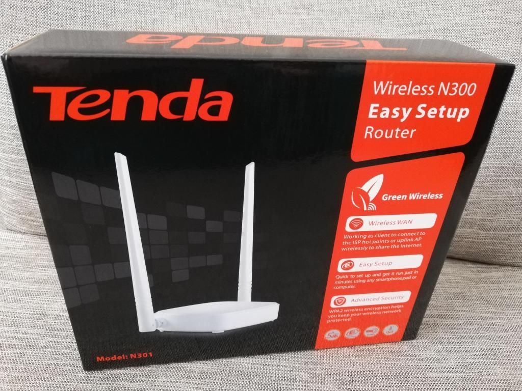 Router Tenda N301 Nuevo