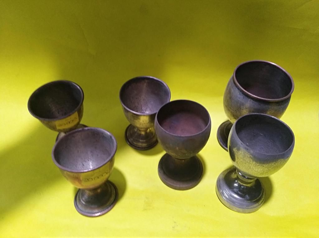 Copas en bronce, aluminio y metalicas