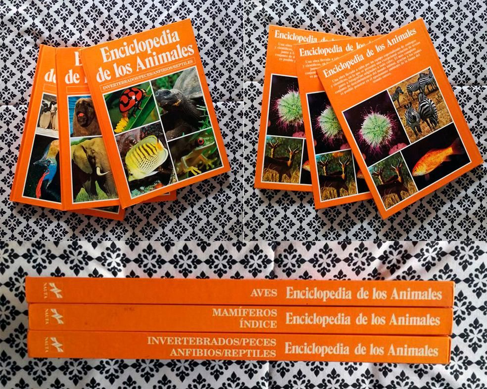 Enciclopedia de los Animales 3 tomos