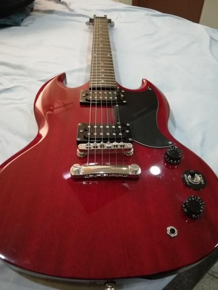 Guitarra SG Epiphone - Special SG - Rojo/Negro
