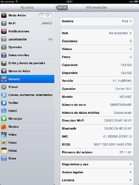 iPad 1G 16GB 3G