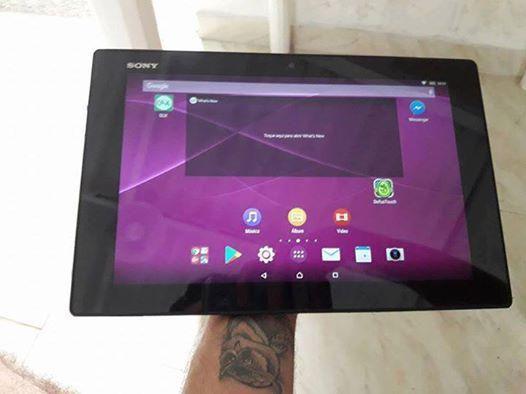 vendo tablet sony z resistente a el agua se entrega vídeo