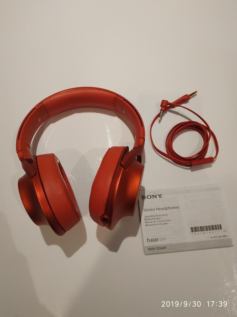Audífonos Sony Ref. Mdr-100 Aap