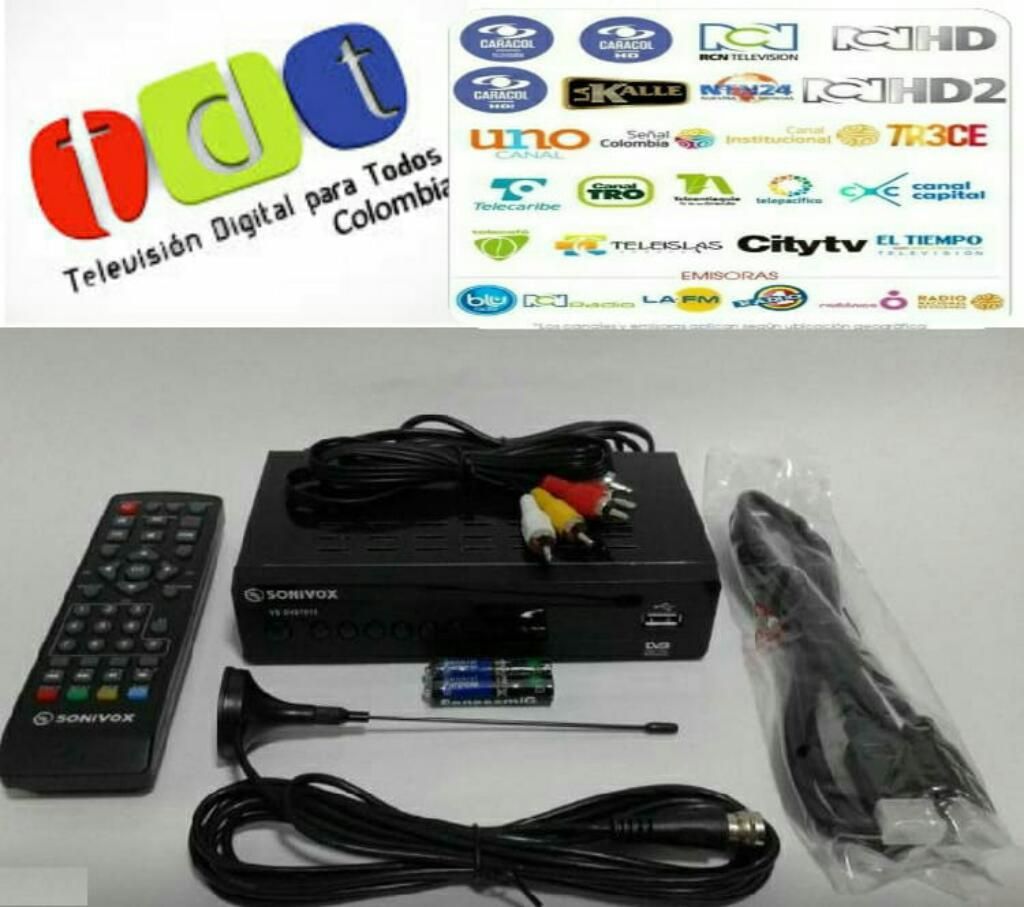 Decodificador Tdt Dv3 Full Hd