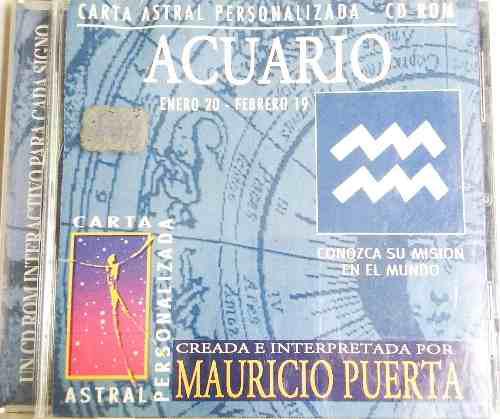 Carta Astral Personalizada Acuario Mauricio Puerta Cd-rom