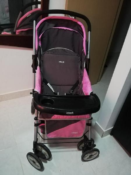 Coche Mecedora Infanti Niña Casi Nuevo