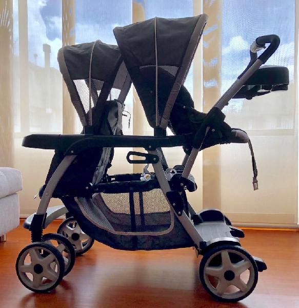 Graco Ready2Grow Lx Stand Ride Duo Double Baby