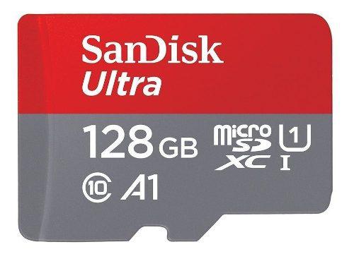 Microsd Sandisk Ultra Plus 128gb Clase10 100mb/sg Original