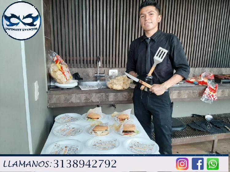 Parrilleros a Domicilio comunícate al 3138942792