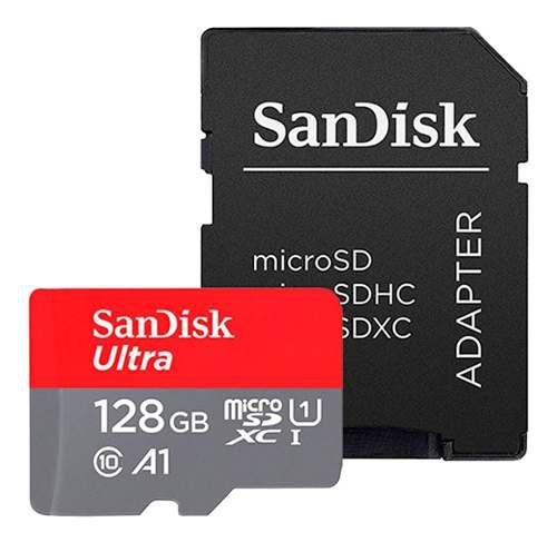 Sandisk 128 Gb Memoria Micro Sdxc Uhsi 100 Mbs Clas 10 A1 4k