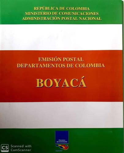 Carpeta Departamento Boyaca -2006 - Filatelia - Estampillas