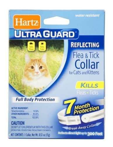Collar Hartz Para Gatos Anti Pulgas Y Garrapatas.