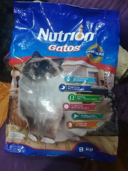 Comida para Gato Nutrión 8 Kg