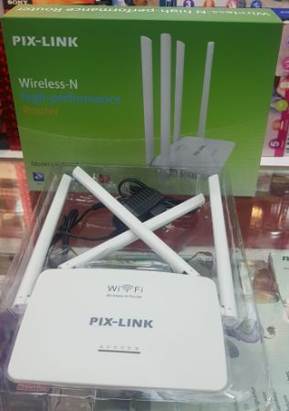 Antena Potenciador Pixlink Lv-wr08 Wi-fi Rompe Muros